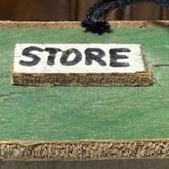 Vintage Coca-Cola Wood Country Store Ornament - Picture 9 of 10